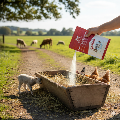‫القاضي – منتج بيطري طبيعي معتمد ISO وGMP لصحة الدواجن والمواشي‬
